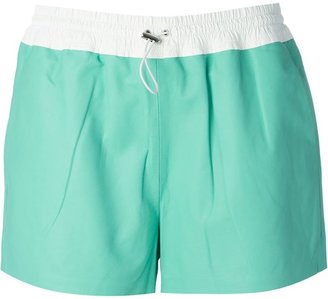 Alexander Wang T by two tone shorts