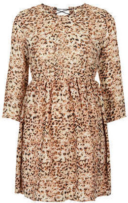 Topshop Womens **Hayley Dress by Goldie - Nude