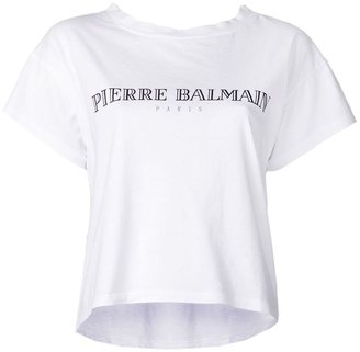 Balmain Pierre cropped t-shirt