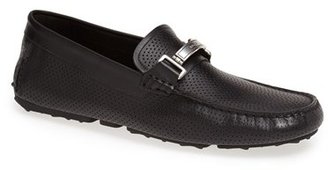 Bally 'Droteo' Perforated Leather Driving Moccasin (Men)