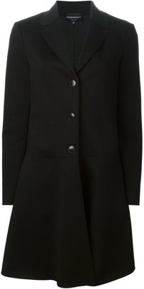 Emporio Armani single breasted coat