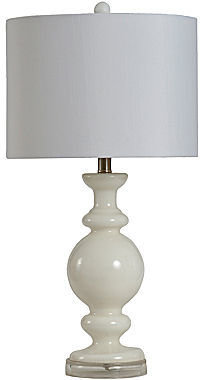 JCPenney Milk Glass Table Lamp