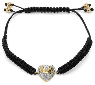 Juicy Couture Pave Heart Friendship Bracelet