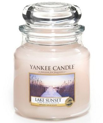 Yankee Candle Lake sunset medium jar candle