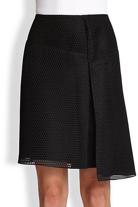 Reed Krakoff Honeycomb Jersey Skirt