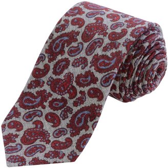Hickey Freeman Paisley Wool Tie (For Men)