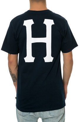 HUF The Classic H Pocket Tee in Navy