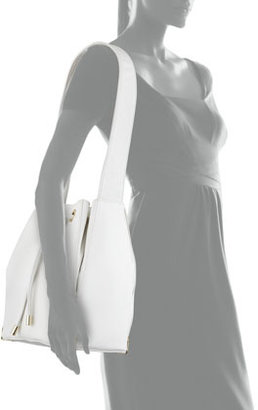 Vince Camuto Janet Drawstring Shoulder Bag, Snow White (Stylist Pick!)