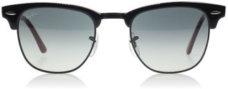 Ray-Ban 3016 Clubmaster Sunglasses Black 110371