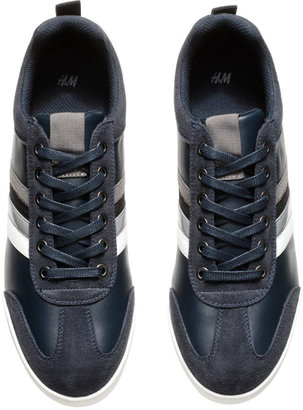 H&M Sneakers - Dark blue - Men