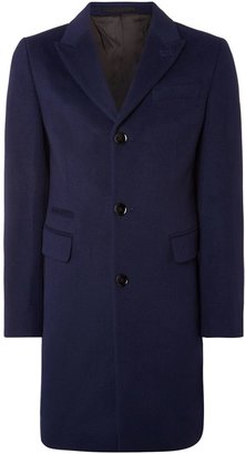 Kenneth Cole Men's Harrison slim coat with peak lapel