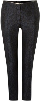 Tara Jarmon Metallic brocade trouser