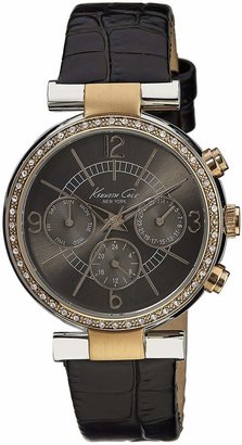 Kenneth Cole New York Kenneth Cole Women's KC2747 Leather Swiss Chronograph Watch with Dial