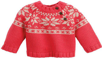 Petit Bateau Unisex Baby Jacquard Knit Sweater With Motifs