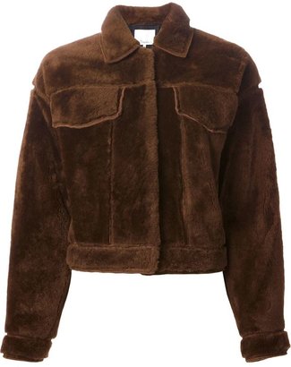 3.1 Phillip Lim boxy fur jacket