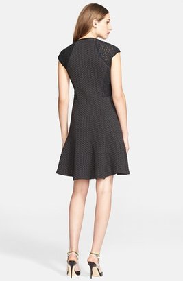 Rebecca Taylor Textured Lace Dress