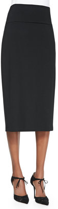 Eileen Fisher Knee-Length Jersey Skirt, Petite