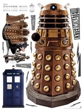 Debenhams Dr Who Full Size Living Wall Stickers