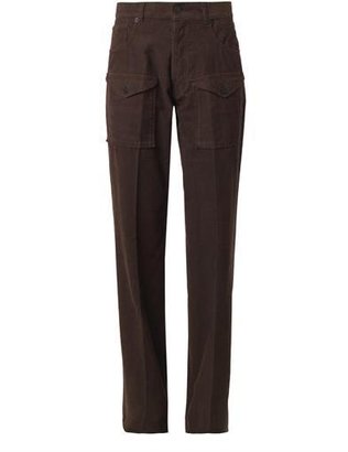 Christopher Kane Straight-leg micro-corduroy trousers
