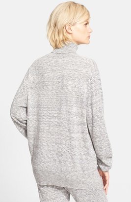 Theory 'Pristellee' Space Dye Cashmere Turtleneck Sweater