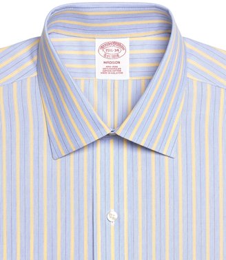 Brooks Brothers Non-Iron Traditional Fit Hairline Stripe Dress Shirt