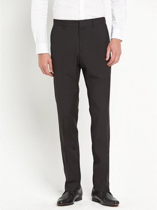 Taylor & Reece Mens Tailored Suit Trousers - Black