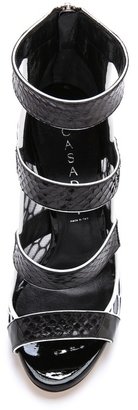 Casadei Strappy Stiletto Sandals