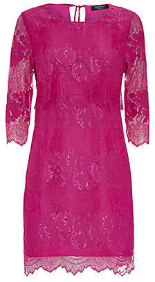 Juicy Couture Lace Panel Overlay Dress