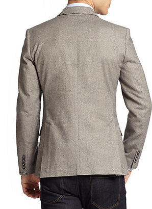 J. Lindeberg Textured Wool Sportcoat