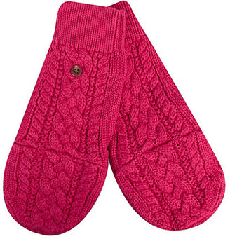 Ralph Lauren Aran cable knit fingerless gloves - for Men