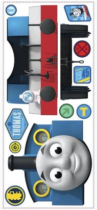 Thomas Laboratories Roommates HIT Entertainment the Tank Engine Peel & Stick Giant Wall Decal with Hooks