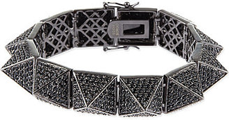 Eddie Borgo Crystal pyramid bracelet