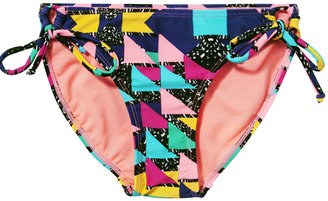 F&F Geometric Print Side Tie Bikini Briefs