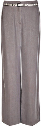 Tencel 16764 Roma Rise Tencel® Wide Leg Belted Trousers