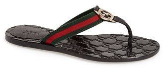 Gucci 'GG' Logo Sandal