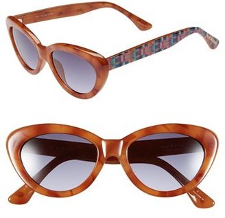 Isaac Mizrahi New York 50mm Cat Eye Sunglasses