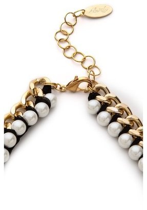 Adia Kibur Imitation Pearl Chain Necklace