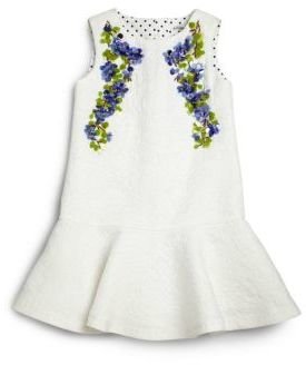 Dolce & Gabbana Toddler's & Little Girl's Lavender Jacquard Dress