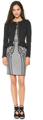 ALICE by Temperley Stretch Tailoring Peplum Jacket