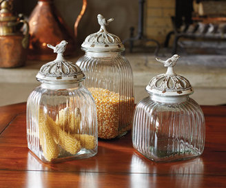 Napa Style Songbird Glass Canisters