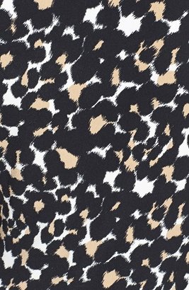 Vince Camuto 'Sweeping Leopard' Print Sheath Dress