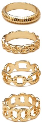 Forever 21 Chain Link Ring Set