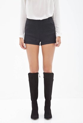 Forever 21 Quilted Knit Shorts