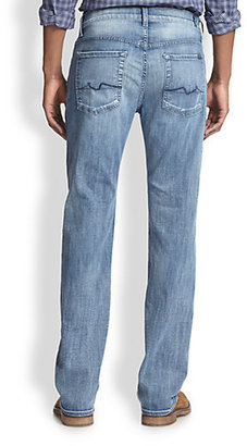 7 For All Mankind Luxe Performance: Austyn Relaxed Straight-Leg Jeans