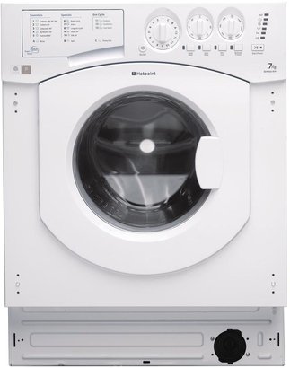 Hotpoint BHWM1492 7 kg Load 1400 Spin Integrated Washing Machine - White