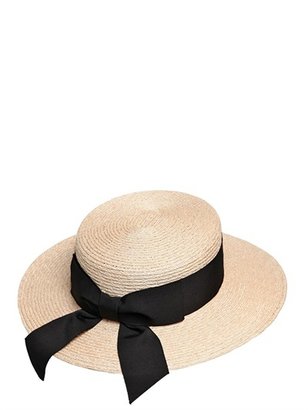 Eugenia Kim Brigitte Straw Hat With Scarf