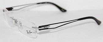Ray-Ban New Authentic Eyeglasses Frame Rb 6194 2501 Silver Rimless