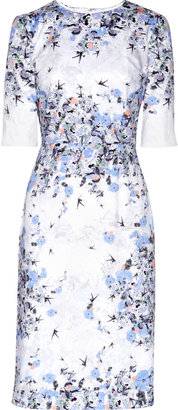 Erdem Ivy floral-print cotton-sateen dress