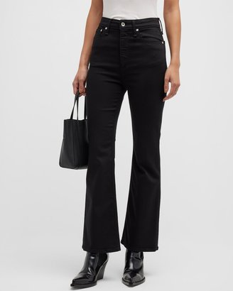 Casey High-Rise Flared Ankle Jeans