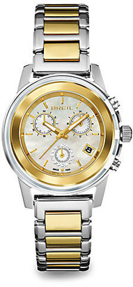 Breil Milano Two-Tone Stainless Steel Chronograph Watch